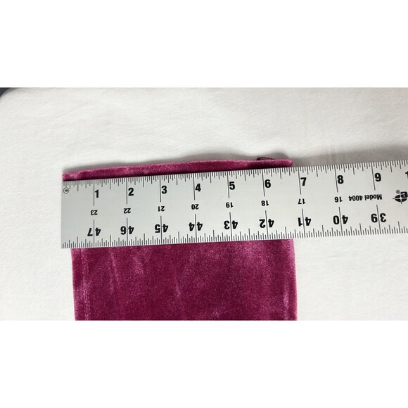 Over The Knee Velvet Boots Womens 6.5 US EU 37 Barbie Pink Pointed Toe Stiletto - Picture 16 of 16